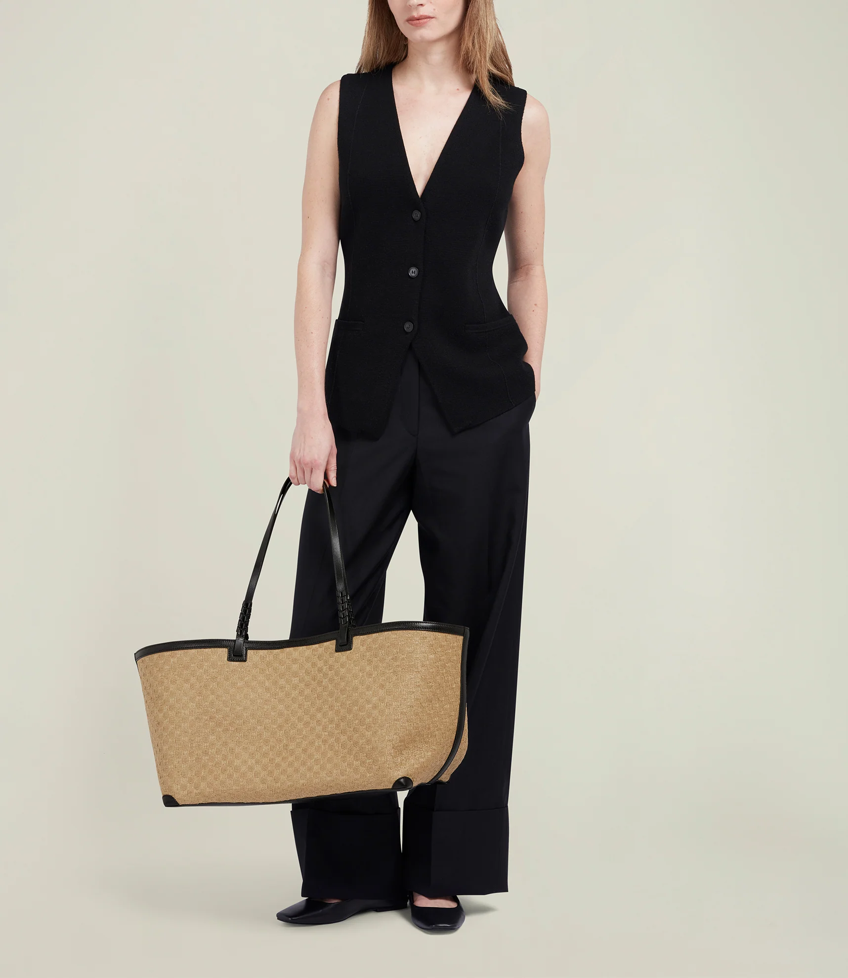 Cala 42 Woven Fabric Sahara with Buffalo Cacao - Image 4