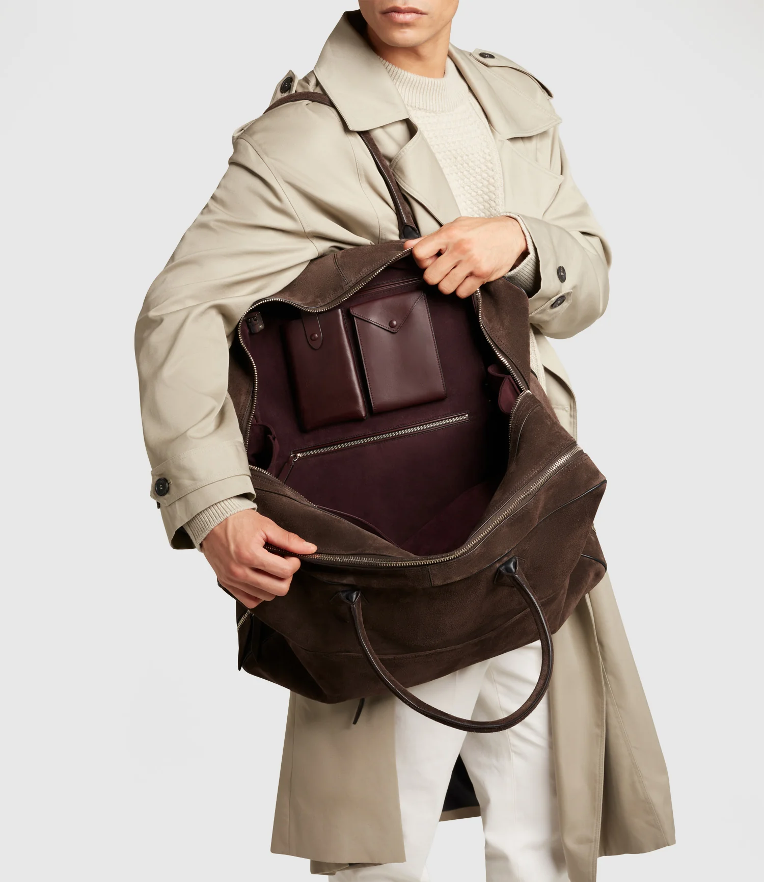 Closer Weekend Suede Chocolate - Image 6