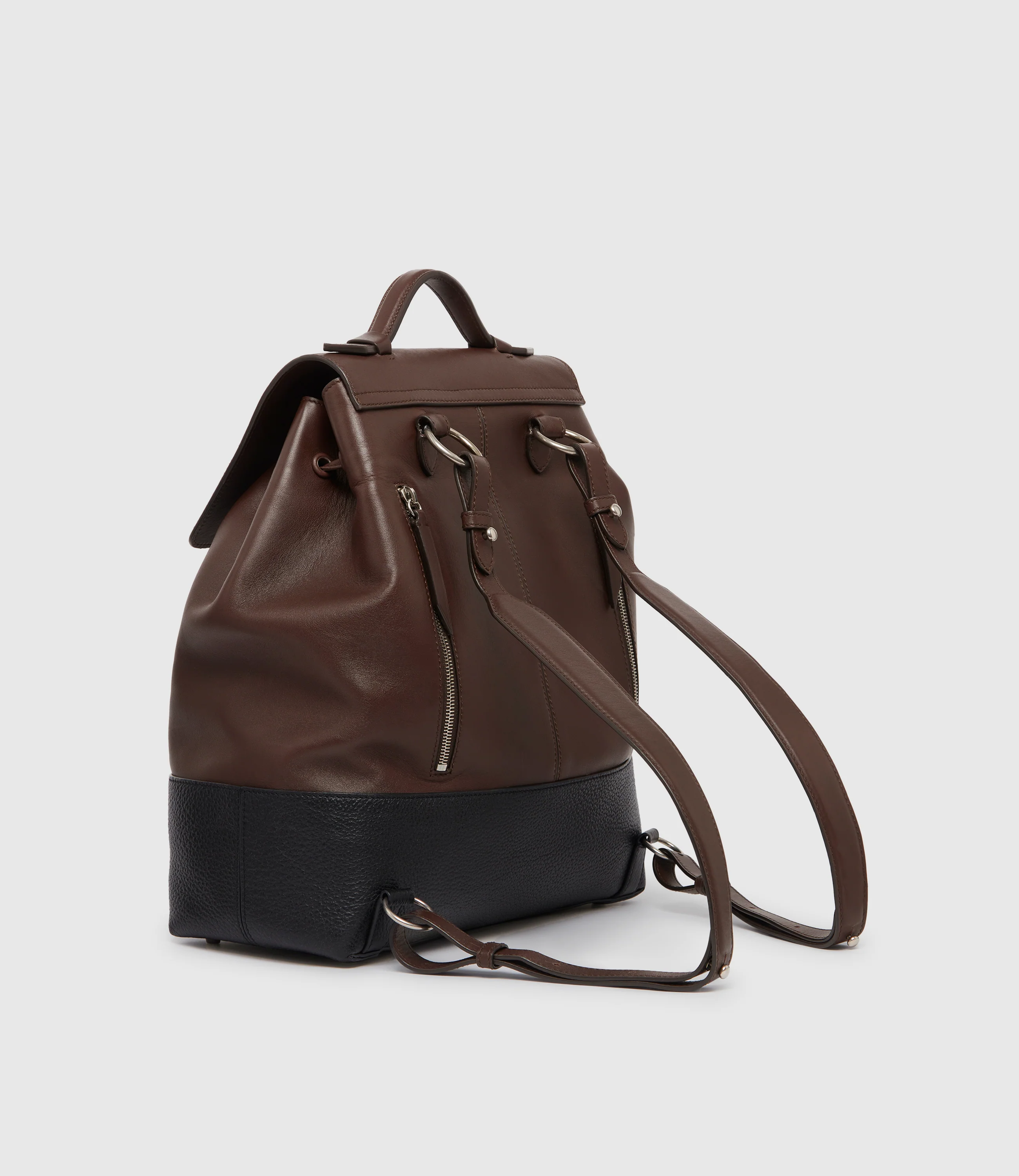 Glide Backpack Rodeo Maduro Brown With Full Grain Black - Image 4