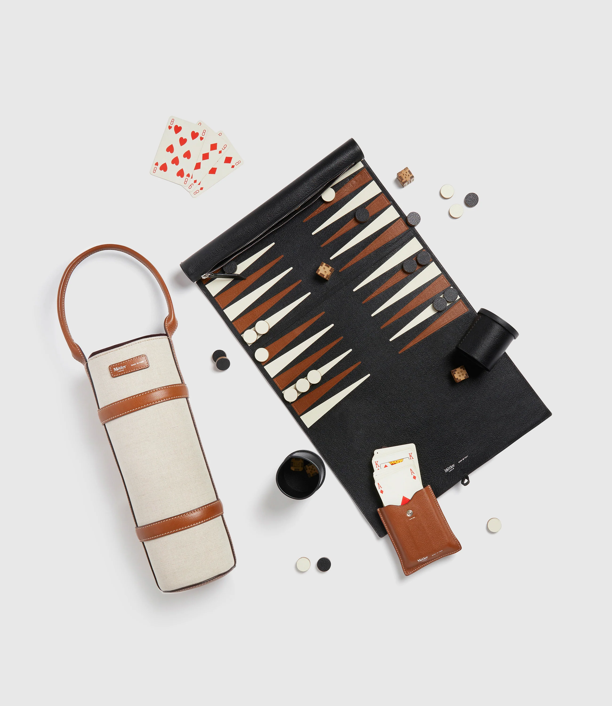 Backgammon Set Buffalo Black - Image 4