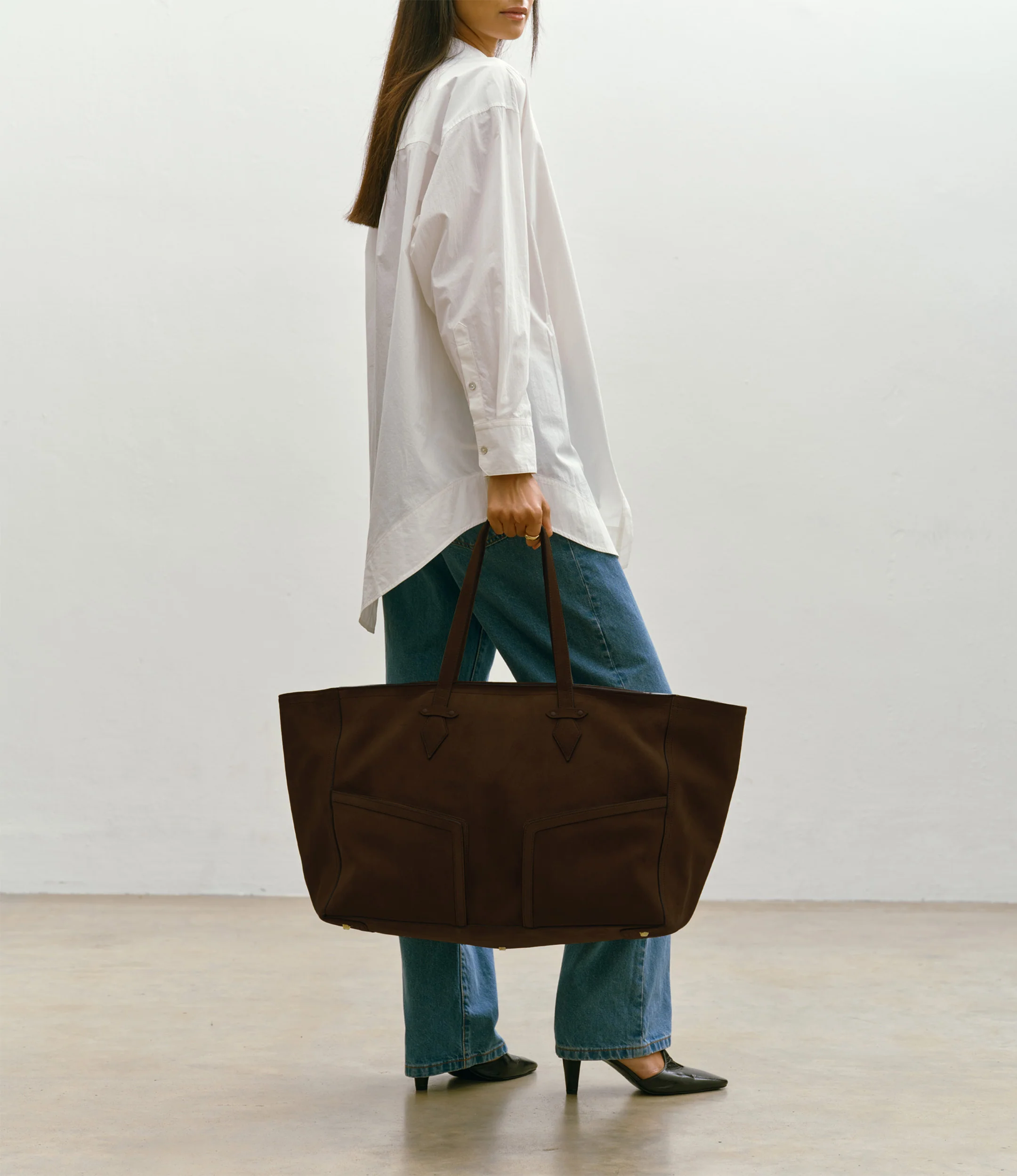 Sergeant Carryall Suede Chocolate - Image 5